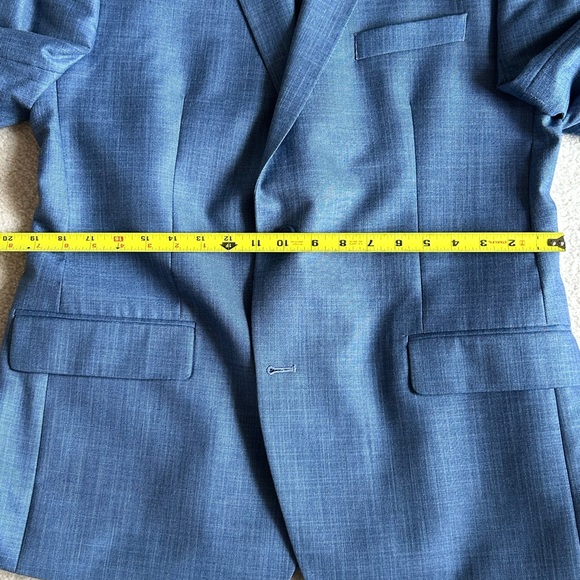 Michael Michael Kors Light Blue Sports Coat Blazer - Picture 7 of 13